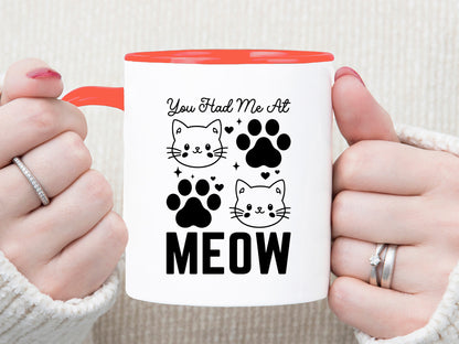 You Had Me At Meow - Beautiful Cat Valentines SVG