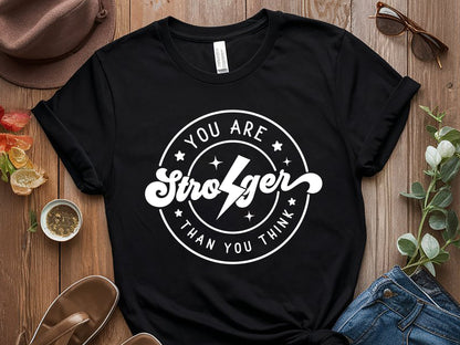 You're Stronger Than You Think, Motivational SVG File