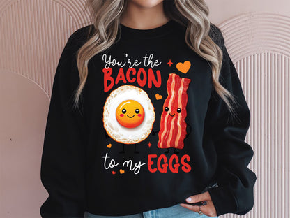 You're the Bacon to My Eggs, Valentine Food Sublimation