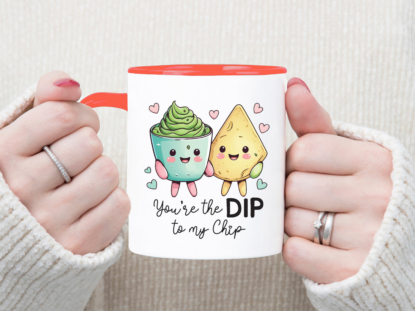 You're the Dip to My Chip - Funny Food Valentine Sublimation