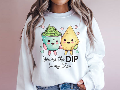 You're the Dip to My Chip - Funny Food Valentine Sublimation