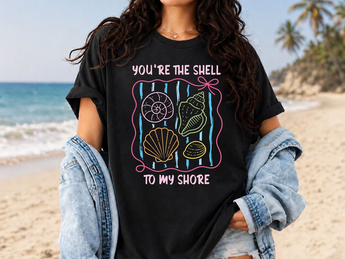 You're the Shell to My Shore, Coastal Summer PNG