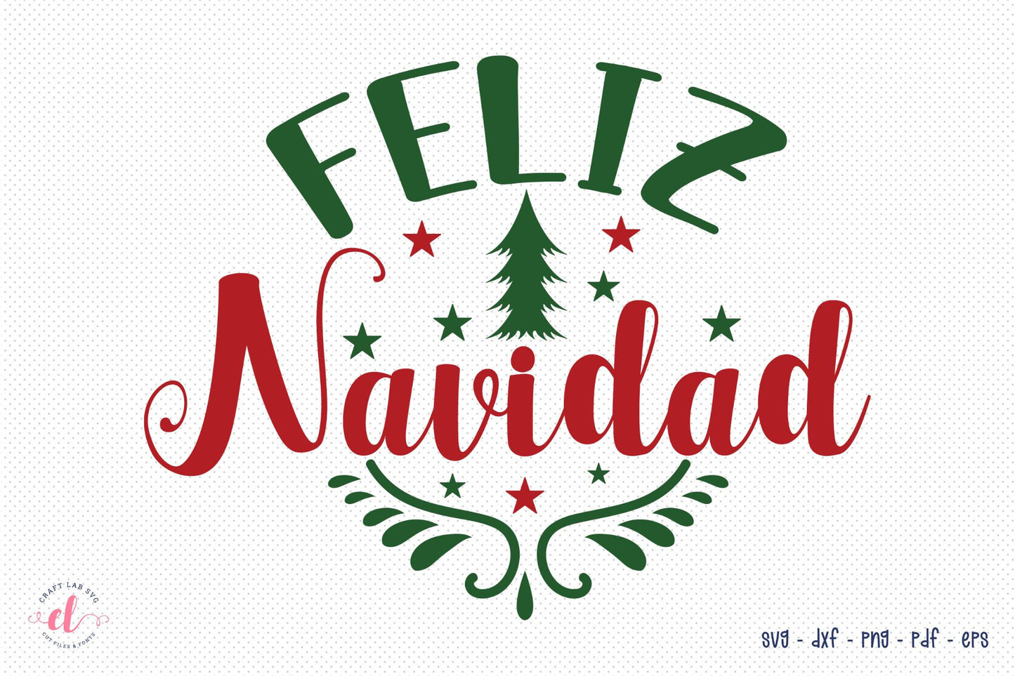 Free Christmas SVG | Feliz Navidad SVG