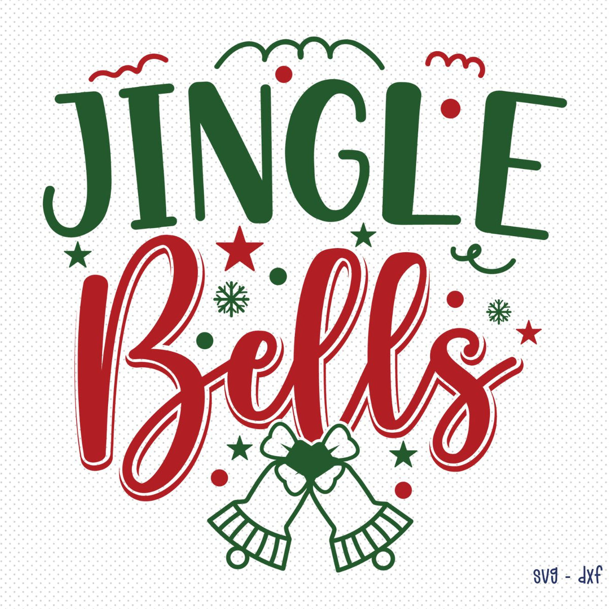 Free Christmas SVG | Jingle Bells SVG – Craft Lab SVG