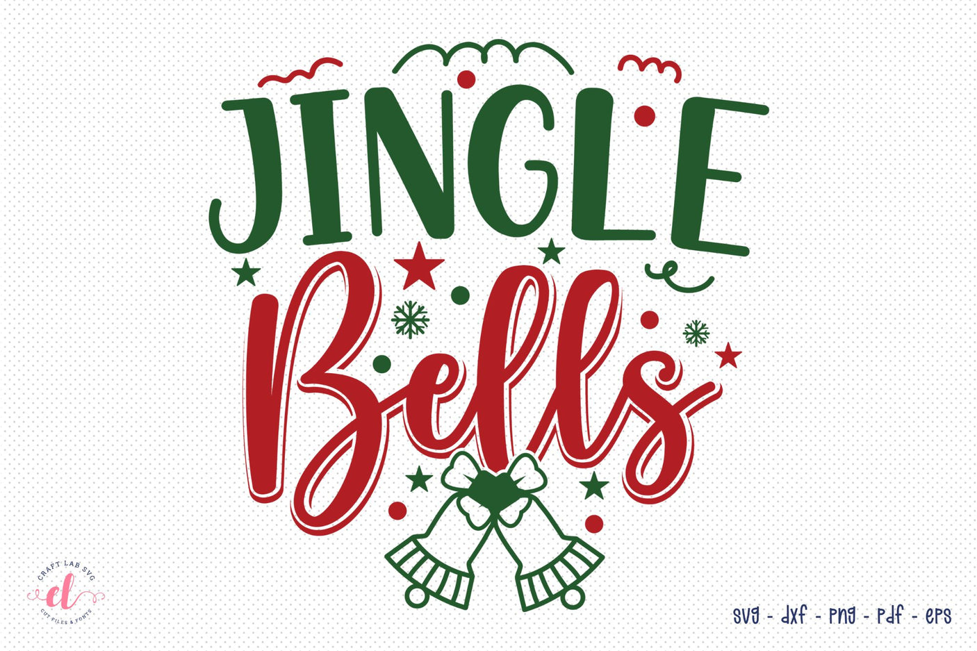 Free Christmas SVG Jingle Bells SVG Craft Lab SVG