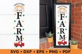 Welcome to Our Farm | Fall Porch Sign SVG