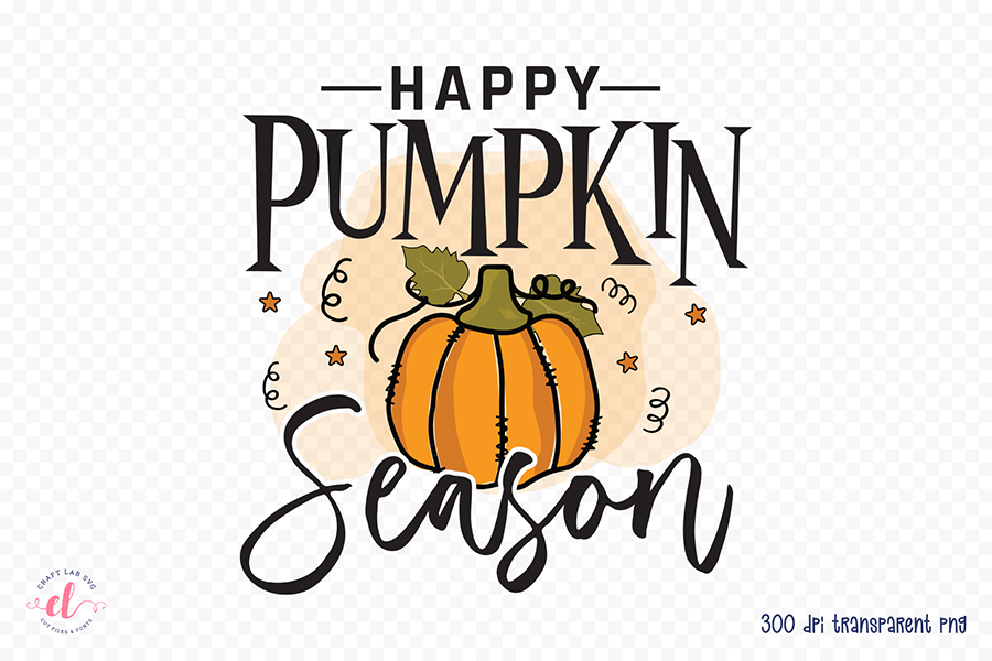 Fall Sublimation Design - Happy Pumpkin Season