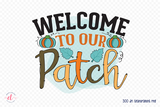 Fall Sublimation Design | Welcome to Our Patch