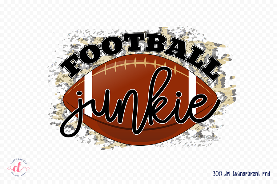 Football Junkie | Football Sublimation Design