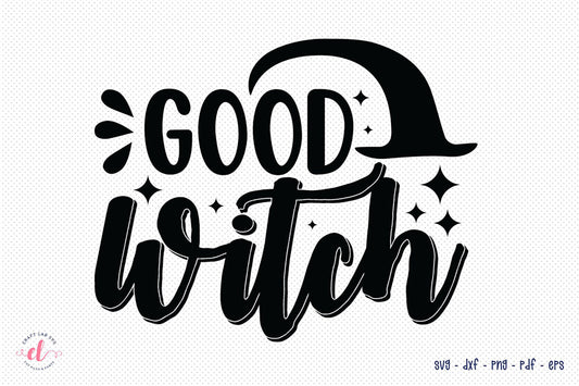 Good Witch SVG, Free Halloween SVG