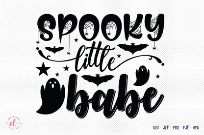 Spooky Little Babe | Free Halloween SVG