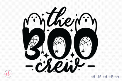 The Boo Crew SVG, Free Halloween SVG