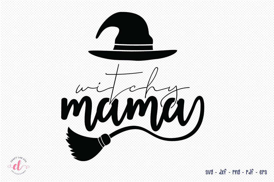 Witchy Mama SVG, Free Halloween SVG