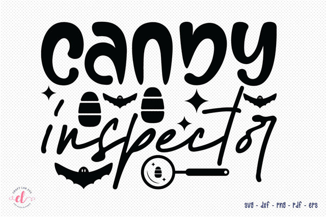 Candy Inspector SVG - Free Halloween SVG – Craft Lab SVG