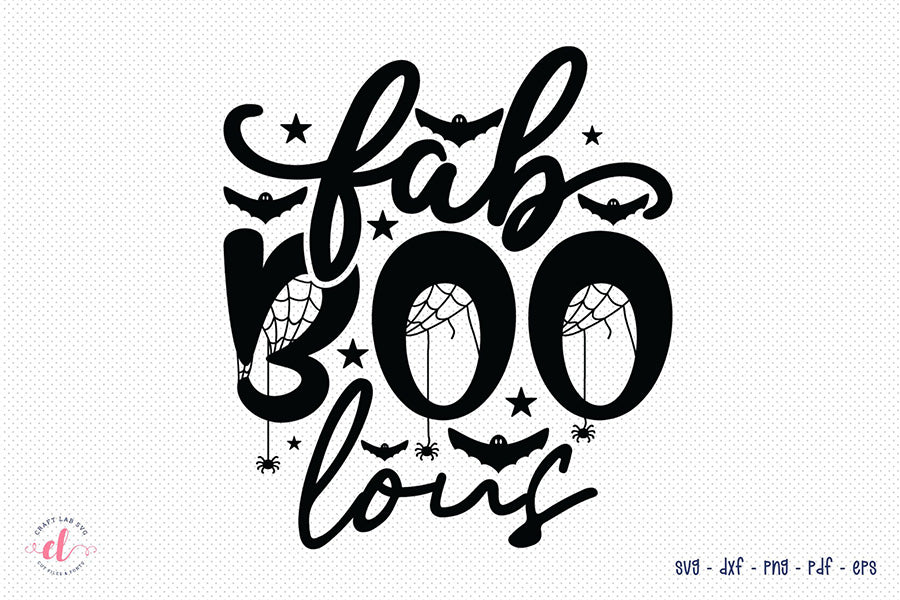 Fab Boo Lous SVG | Free Halloween SVG
