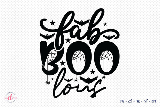 Fab Boo Lous SVG | Free Halloween SVG