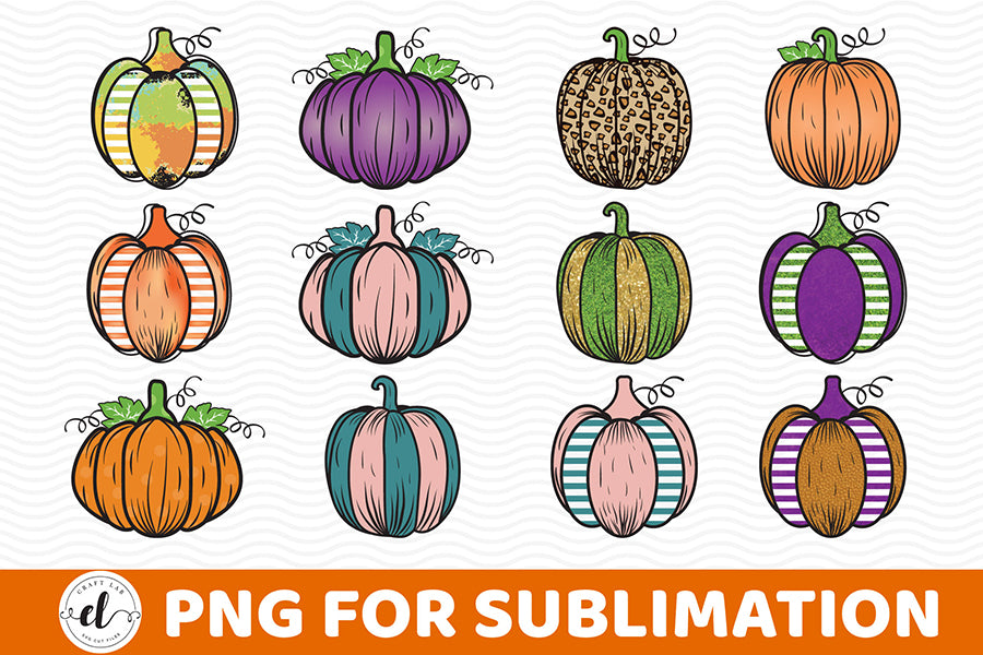 Fall Pumpkin Sublimation Bundle
