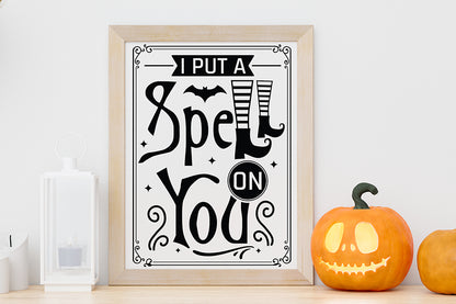 Halloween Sign Making SVG Bundle