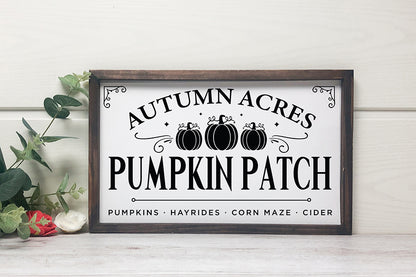 Fall Sign Making SVG Bundle