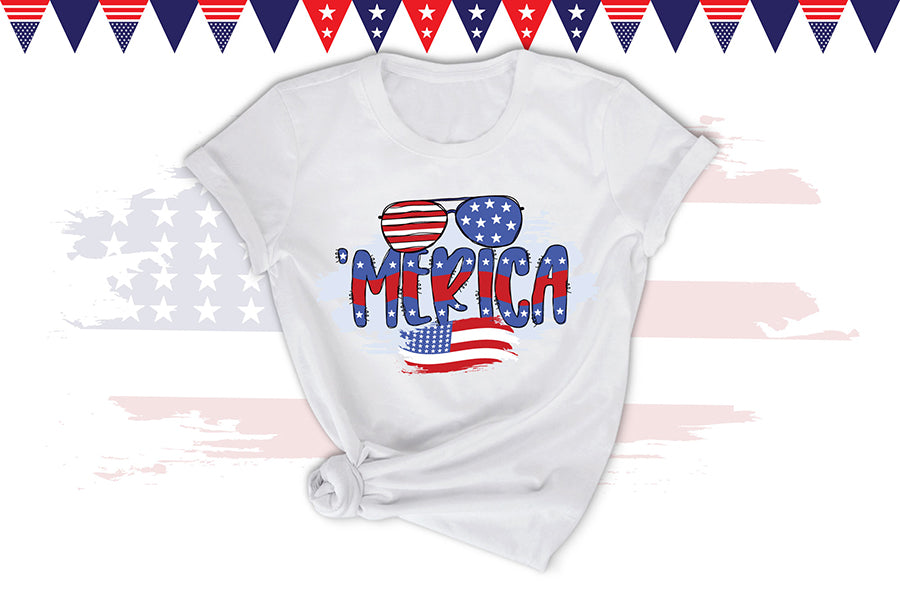 4th of July PNG Sublimation Bundle