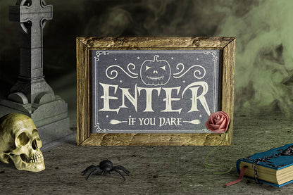 Halloween Sign Making SVG Bundle