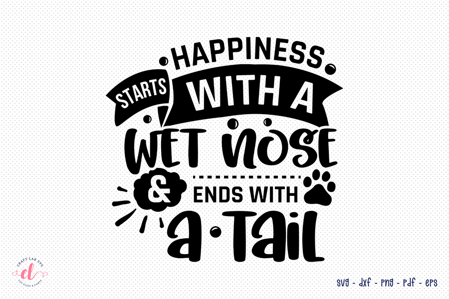 Dog Quote SVG Cut File