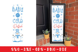Christmas Porch Sign SVG | Baby It's Cold Outside