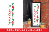 Merry Christmas Porch Sign SVG Cut File