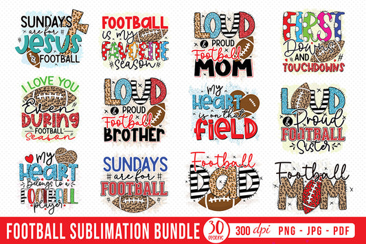 Football Sublimation Bundle