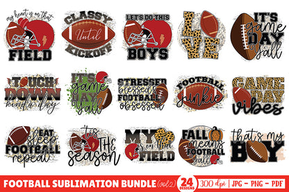 Football Sublimation Bundle Vol.2