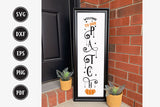 Fall Porch Sign SVG | Welcome to Our Patch