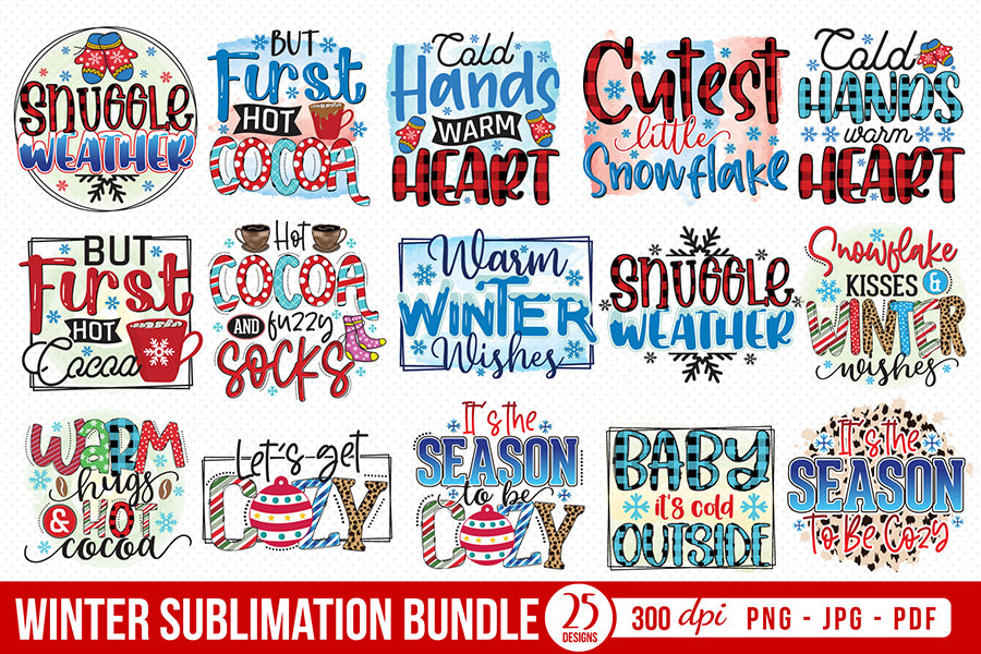 Winter Sublimation Bundle