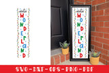 Christmas Porch Sign SVG | Winter Wonderland
