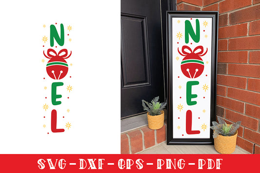 Noel SVG, Christmas Porch Sign SVG