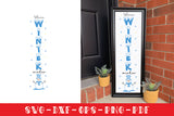 Christmas Porch Sign SVG | Warm Winter Wishes