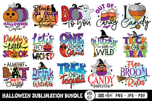 Halloween Sublimation Bundle Vol.2
