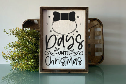 Christmas Countdown SVG | Days Until Christmas