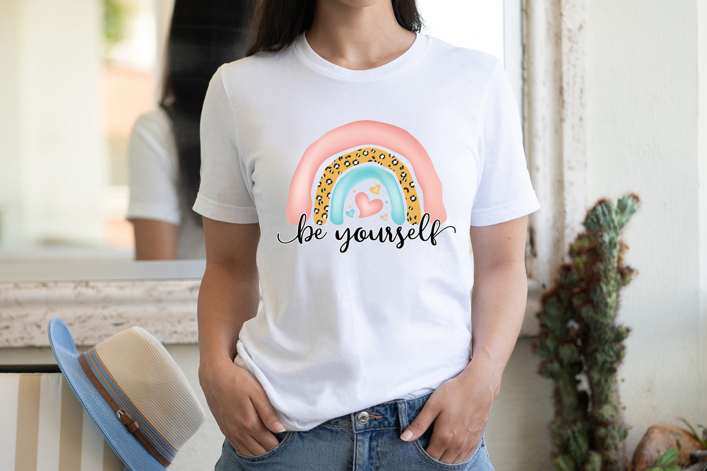 Self Love Quote Sublimation - Be Yourself PNG