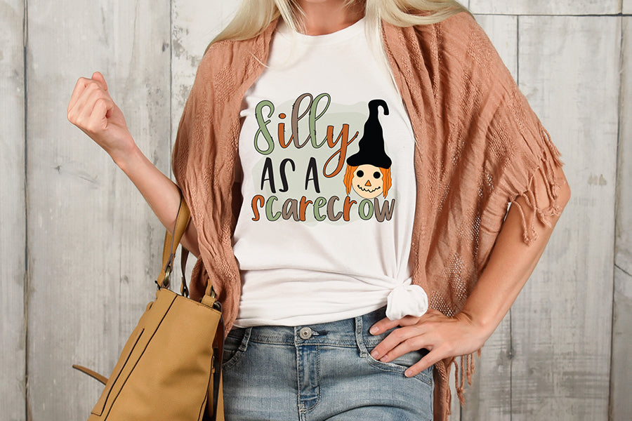 Fall Sublimation Design - Silly As a Scarecrow PNG