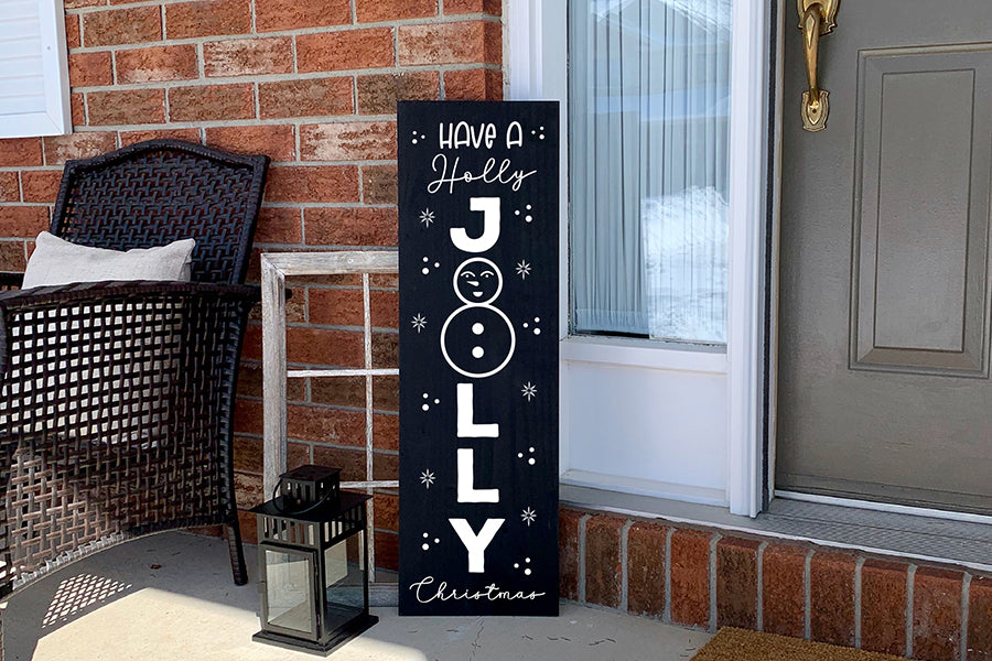Have a Holly Jolly Christmas Porch Sign SVG