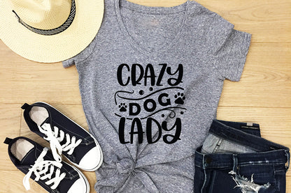 Crazy Dog Lady, Dog Quote SVG