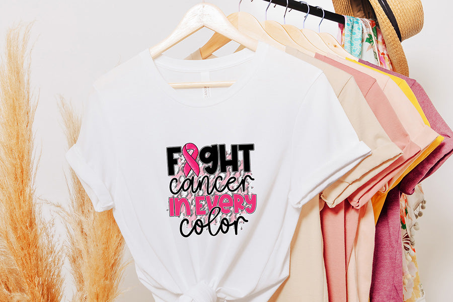 Fight Cancer in Every Color, Breast Cancer PNG