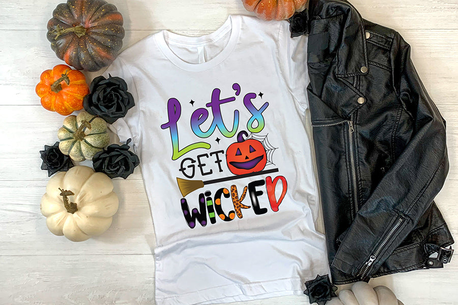 Let's Get Wicked | Halloween PNG Sublimation