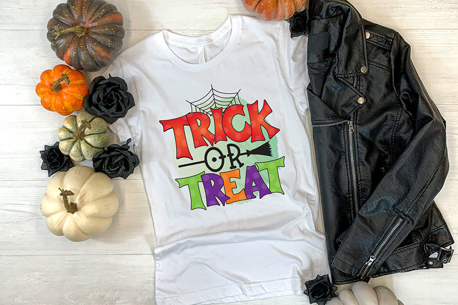 Trick or Treat PNG, Halloween PNG Sublimation