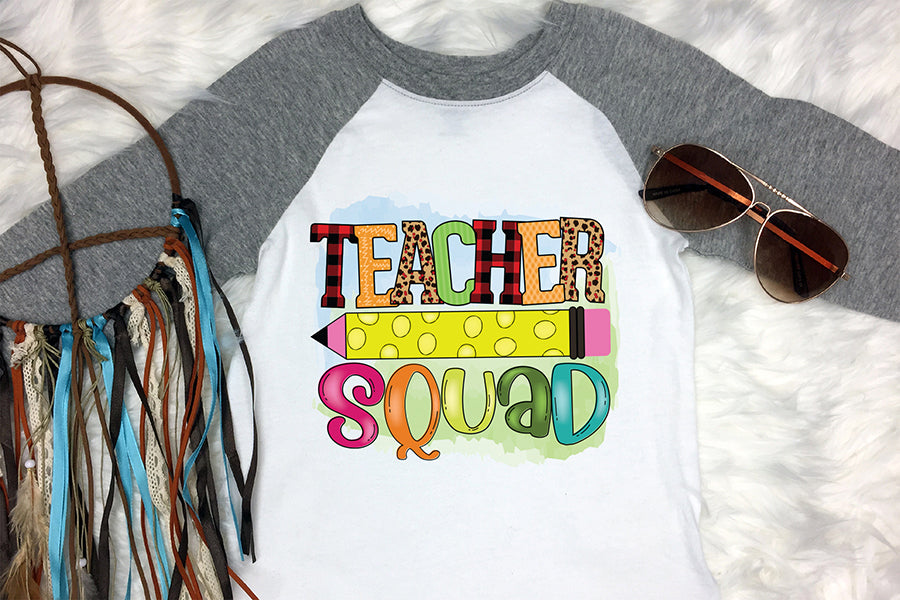 Teacher Squad | Teacher Sublimation Design