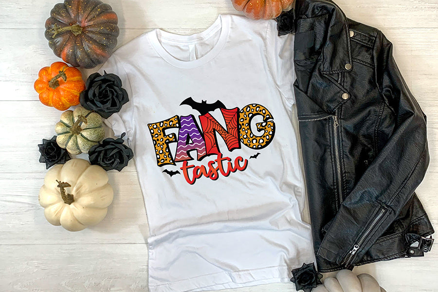 Halloween Sublimation Design | Fang-Tastic