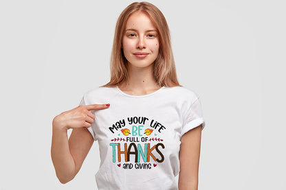 Thanksgiving PNG Sublimation Design