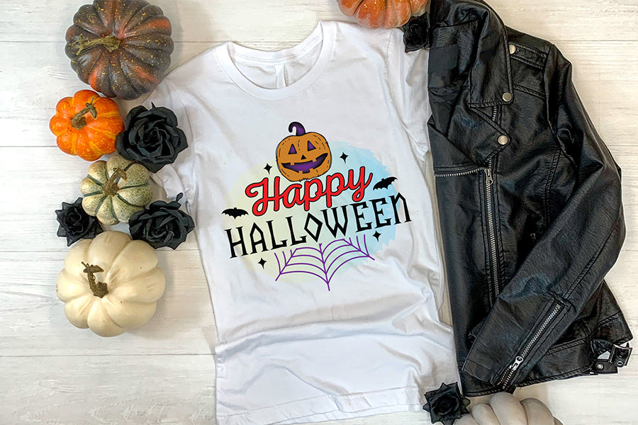 Happy Halloween PNG Sublimation Design