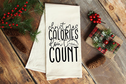 Christmas Calories Don't Count SVG Cut File