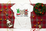 Peace Love Rudolph - Christmas Sublimation Design